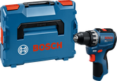 Bosch GSR12V-31 akku-boremaskine med hård kuffert.